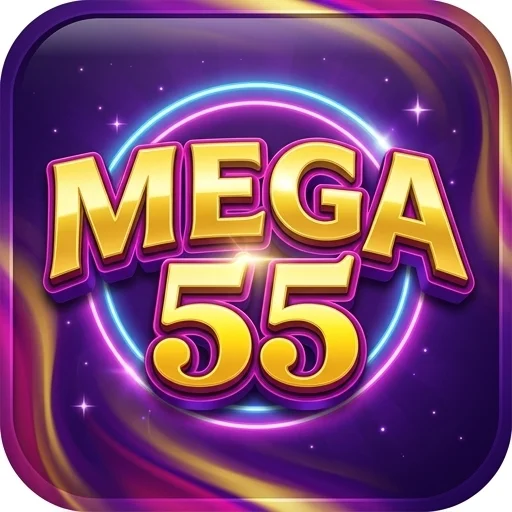 mega55 Logo - Resmi